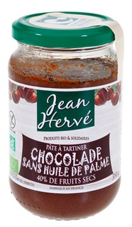 Jean Hervé Chocopasta zonder palmolie bio 350g - 7056